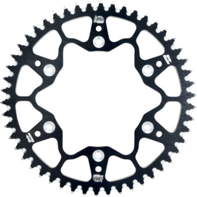 Moto-master - 7075 Series Alu Sprocket (black, 520-53t) Husaberg, - 620072253