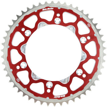 Moto-master - Fusion Series Dual Ring Sprocket (red, 520-49t) Suzuki - 620013349