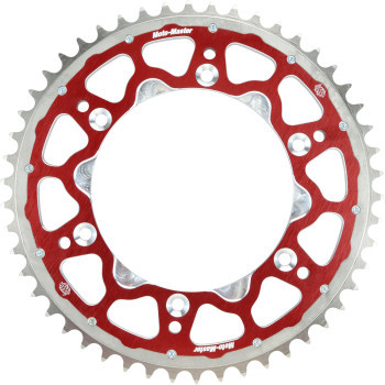 Moto-master - Fusion Series Dual Ring Sprocket (red, 520-51t) Honda - 620023351