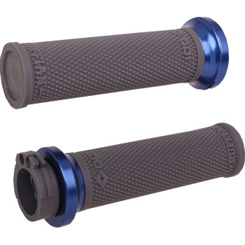Odi - Grips Ruffian Lock On Hd Cable Blk/ano Blue - V30HCWH-U