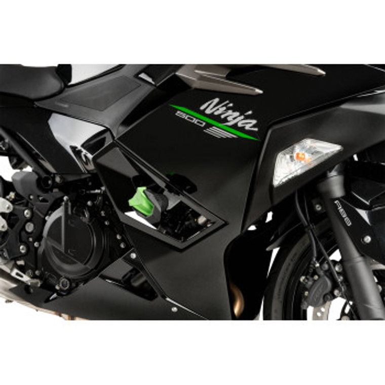 Puig Hi-tech Parts - Frame Sliders R19 Ninja Blk - 22025N Puig Hi-tech Parts - Frame Sliders R19 Ninja Blk - 22025N