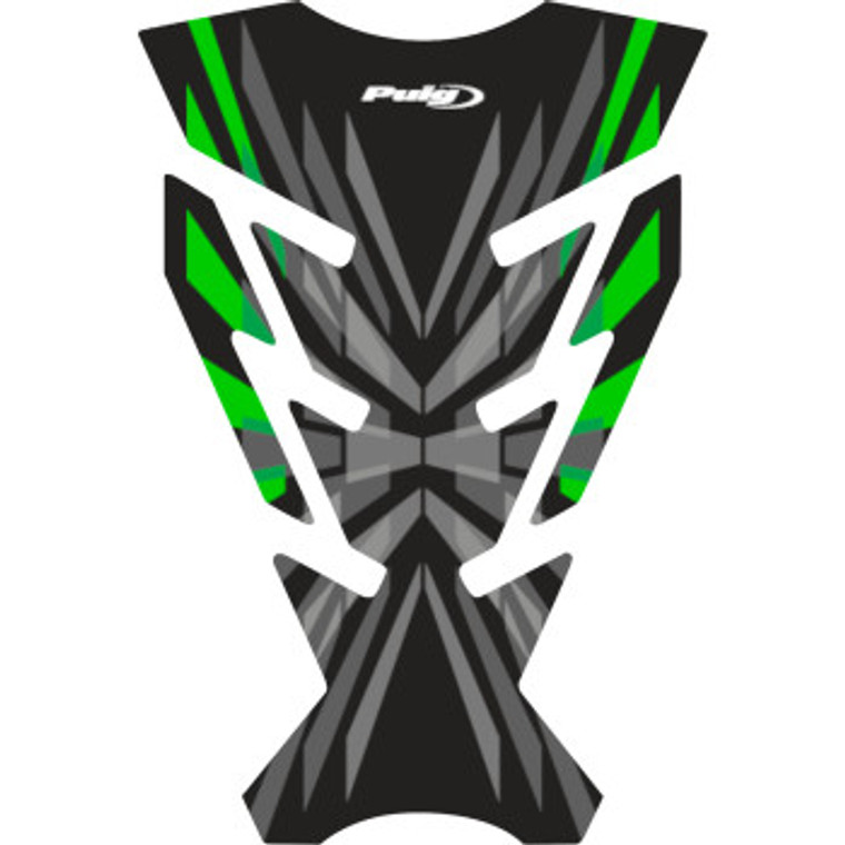 Puig Hi-tech Parts - Tank Pad Challenge Green - 21752V