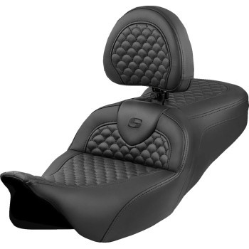 Saddlemen - Seat Roadsofa Dragon W/ Driver's Backrest - 808-07B-208B0