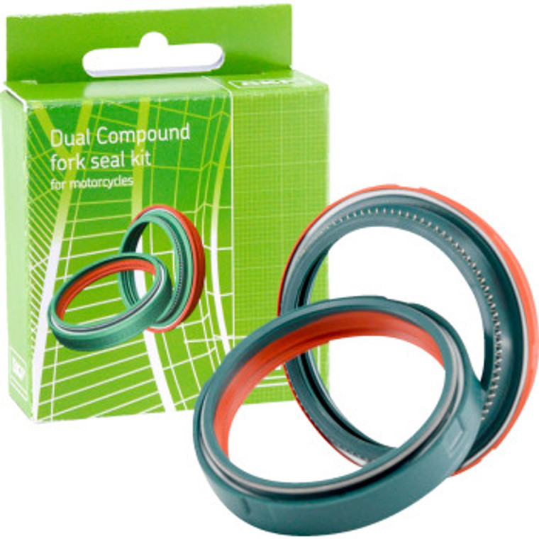 Skf - Fork Seal Kit, Dual Compound, Wp 48 Mm - DUAL-48W