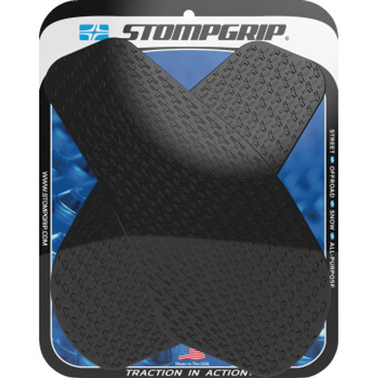 Stompgrip - Tank Grips-black Icon - 55-14-0004B Stompgrip - Tank Grips-black Icon - 55-14-0004B
