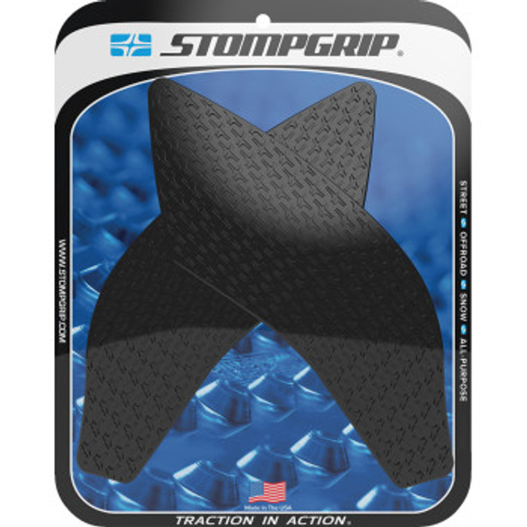 Stompgrip - Tank Grips-black Icon - 55-14-0161B