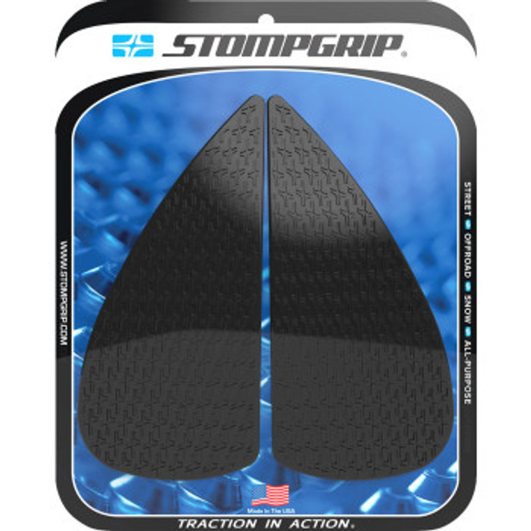 Stompgrip - Tank Grips-black Icon - 55-14-0197B Stompgrip - Tank Grips-black Icon - 55-14-0197B