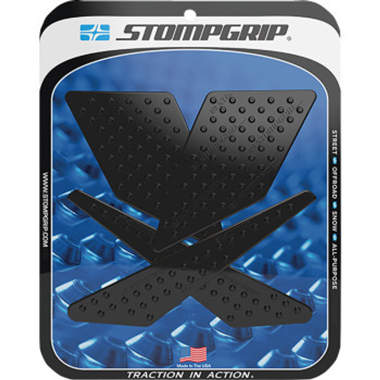 Stompgrip - Tank Grips-black Volcano - 55-10-0089-1B Stompgrip - Tank Grips-black Volcano - 55-10-0089-1B