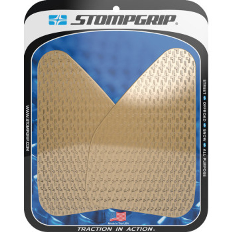 Stompgrip - Tank Grips-clear Icon - 55-14-0212C Stompgrip - Tank Grips-clear Icon - 55-14-0212C