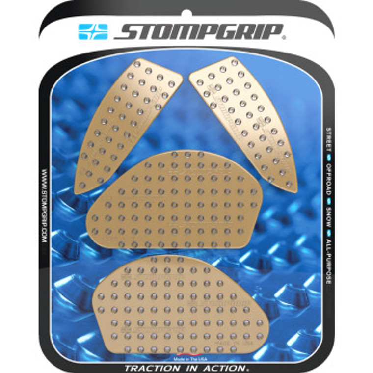 Stompgrip - Tank Grips-clear Volcano - 55-10-0205C Stompgrip - Tank Grips-clear Volcano - 55-10-0205C