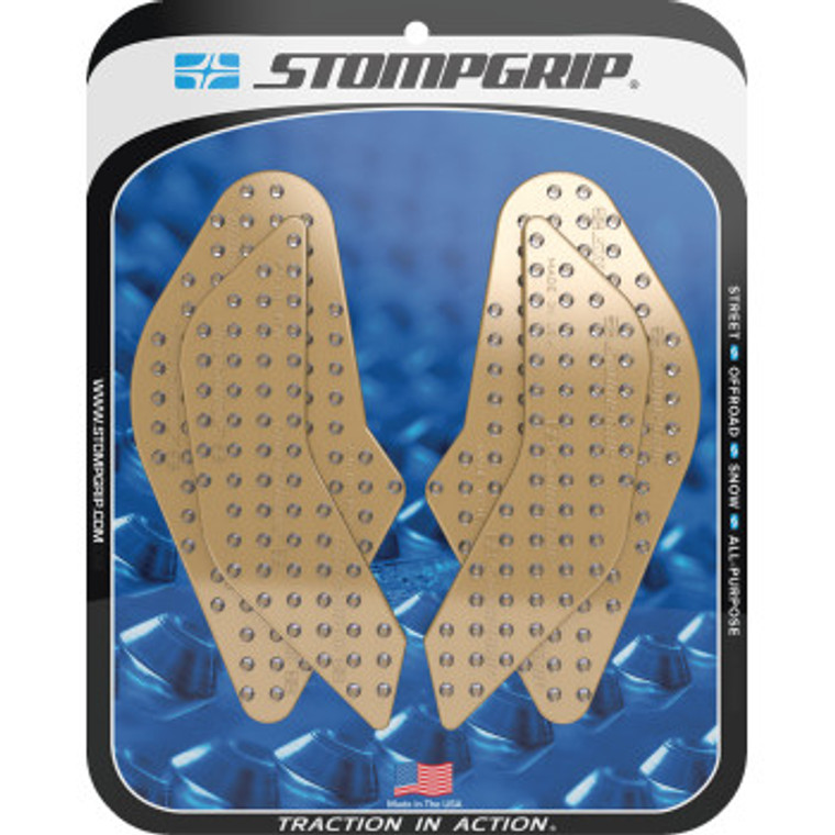 Stompgrip - Tank Grips-clear Volcano - 55-10-0210C Stompgrip - Tank Grips-clear Volcano - 55-10-0210C