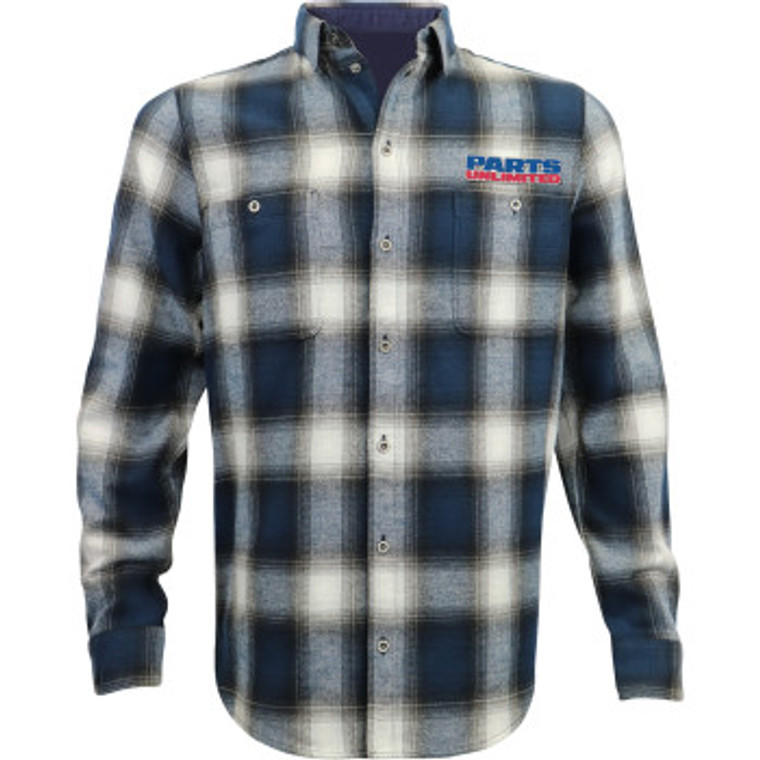 Throttle Threads - Shirt Pu Flannel 25 Blue/black 3xl - PSU39ST61BL3R Throttle Threads - Shirt Pu Flannel 25 Blue/black 3xl - PSU39ST61BL3R