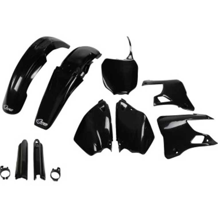 Ufo - Body Kit Yamaha Yz125/250 00-01 Black - YAKIT300F@001 Ufo - Body Kit Yamaha Yz125/250 00-01 Black - YAKIT300F@001