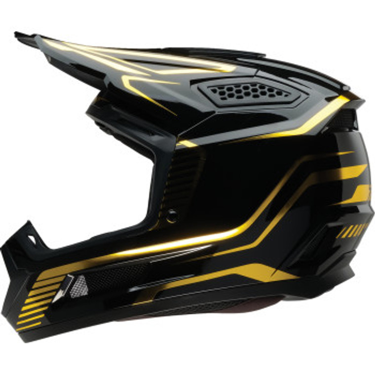 Z1r - Helmet Dirt Maxx Monogram Black/gold Sm -