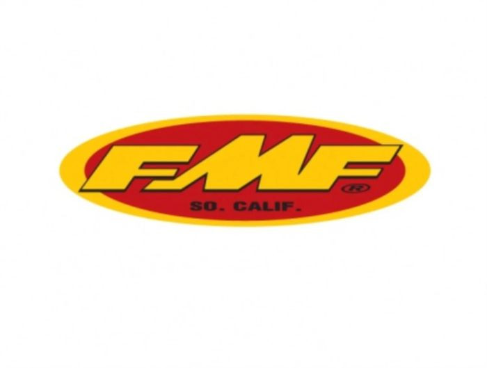 Fmf Racing - Fmf 23" Oval Trailer Stkr (yel/red) (individual) - 10594