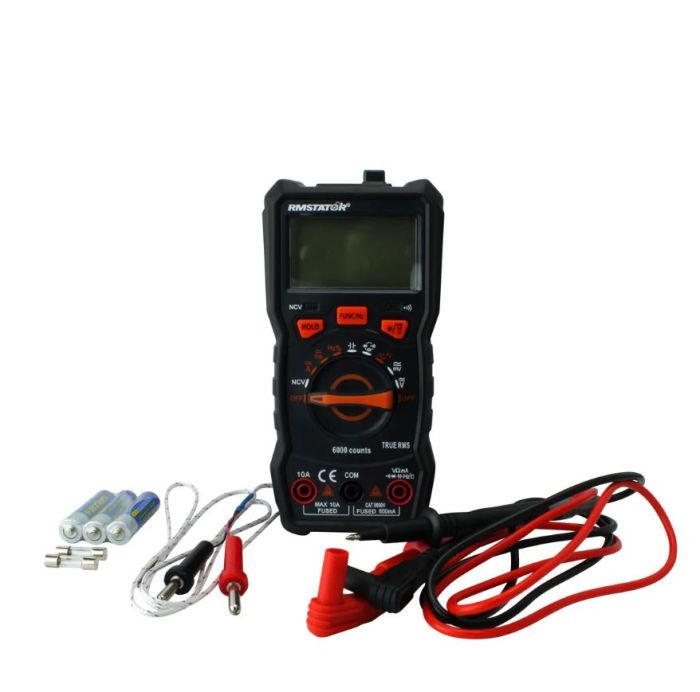 Rmstator - Rmstator Digital Multimeter Dc / Ac Voltage Resistance - RMS200-106165