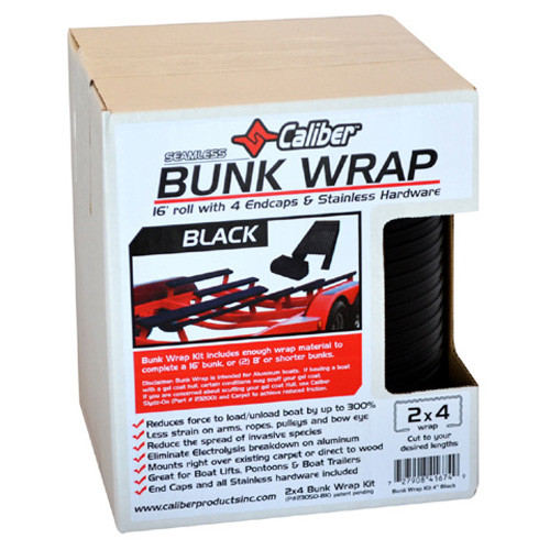 Caliber - Bunkwrap Kit Black (16'x2x4" W/end Caps) - 23050-BK