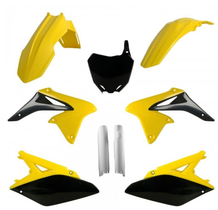 Polisport - Polisport Replica Plastic Kit,full Kit Suzuki Oem Color 10-12 - 91424