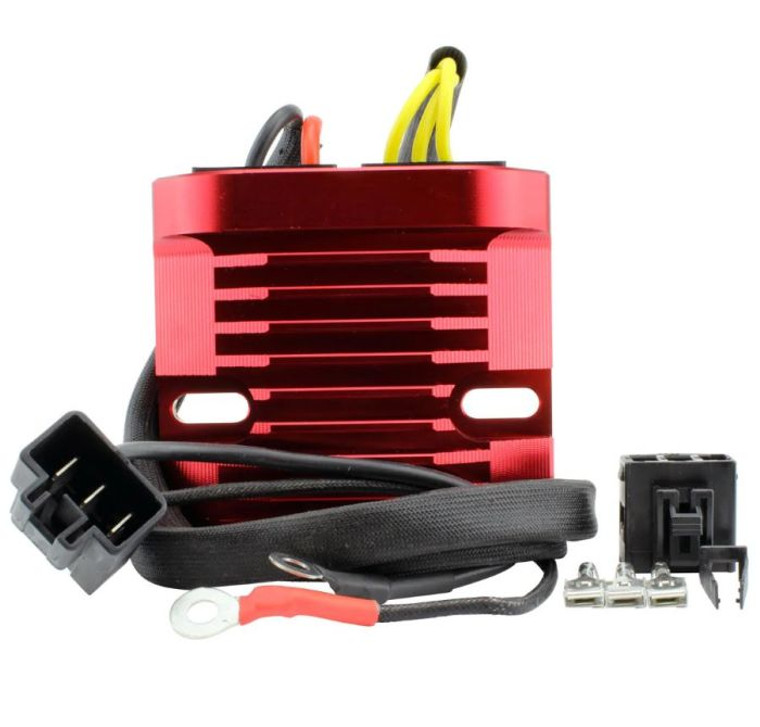 Rmstator - Rmstator Rmstator Red Machined Aluminum Mosfet Regulator - RMS022-106222