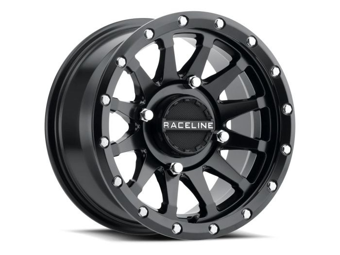 Raceline Wheels - Raceline Trophy Black 14x7 4x137 +10mm - A95B-47037+10