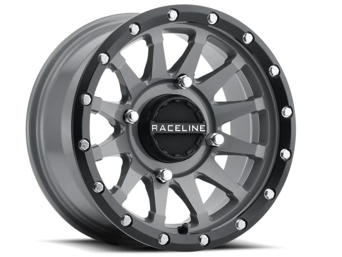 Raceline Wheels - Raceline Trophy Stealth Grey 15x7 4x137 +10mm - A95SG-57037+10