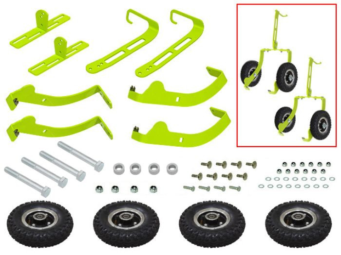Spi - Ski Protec Dolly Set With Premium Tire & Wheel - SC-12010-1