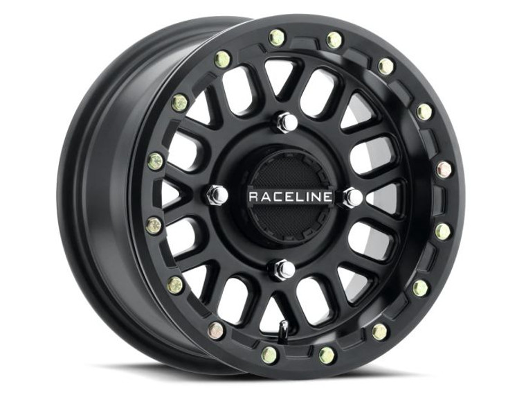 Raceline Wheels - Raceline Podium Black 14x7 4x156 +10mm - A93B-47056+10