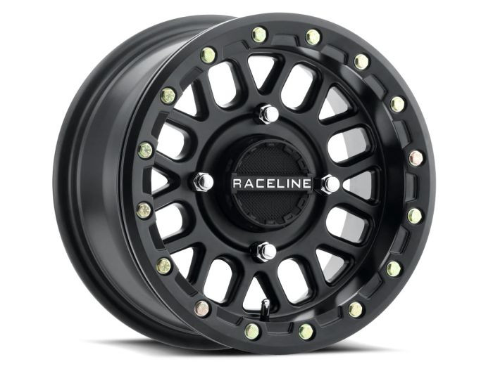 Raceline Wheels - Raceline Podium Black 15x6 4x137 +40mm - A93B-56037+40