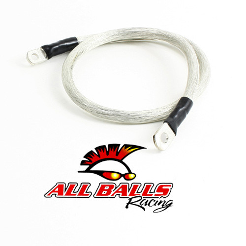 All Balls - 25" Clear Battery Cable - 78-125