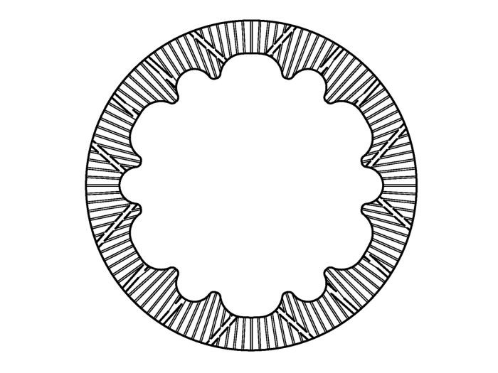 Psychic Clutch Plate Kit - MX-03858F