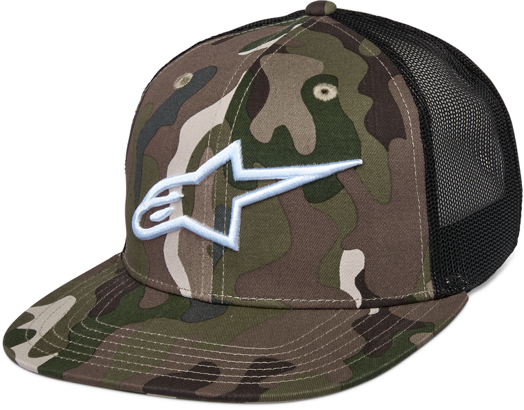 Alpinestars - Corp Trucker Green Camo/ Black - 1025-81003-6713-O/S