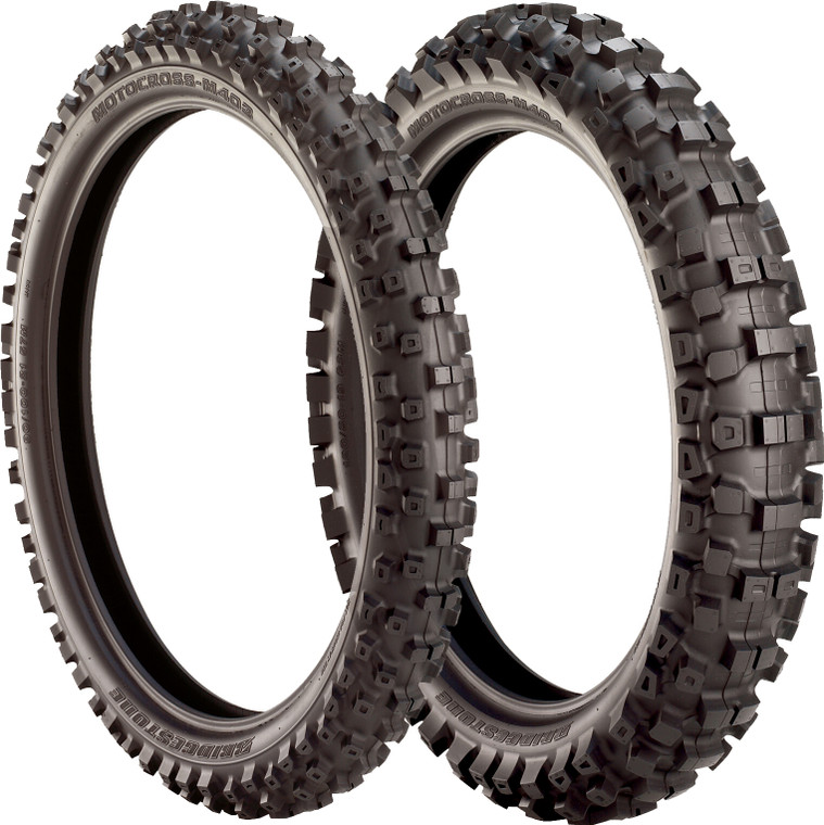 Bridgestone - Tire Motocross M404 Rear 80/100-12 41m Bias Tt - 214674