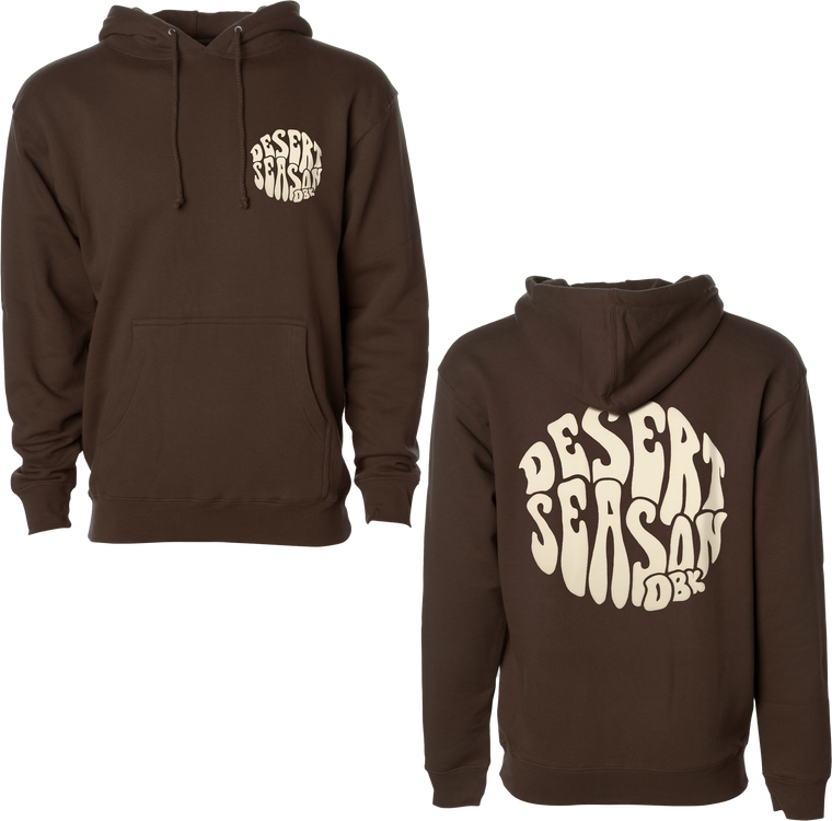 Dbk - Desert Season Youth Hoodie Brown Ys - YH-DESERTSSN-BRN-S