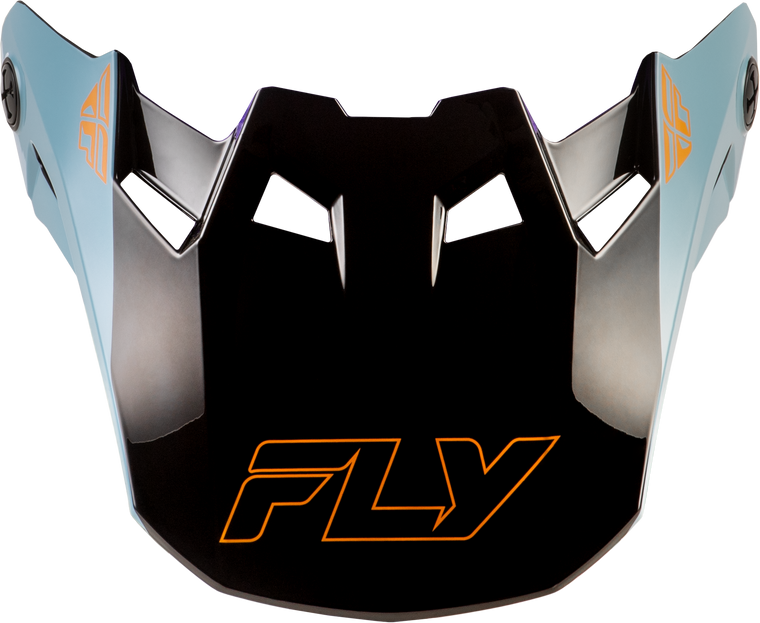 Fly Racing - Formula Cc Glide Visor Purple/stone/black Yl/sm - 73-4355VS