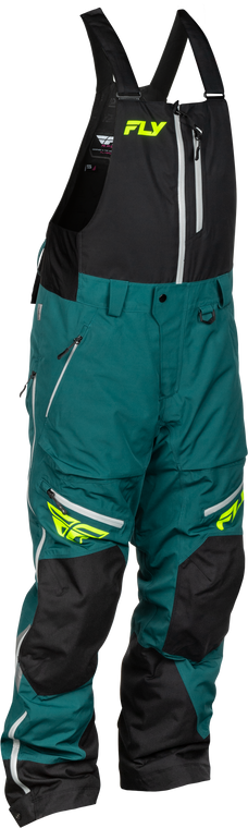 Fly Racing - Incline Bib Teal/black 3x - 470-42483X