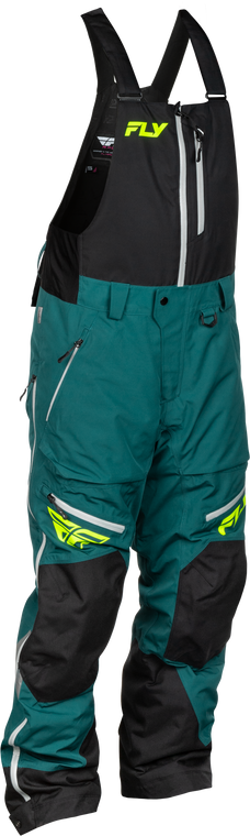 Fly Racing - Incline Bib Teal/black Sm - 470-4248S