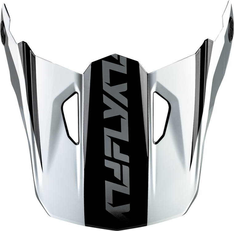 Fly Racing - Kinetic Crest Helmet Visor Black/white/grey Xl/2x - 73-8674VX