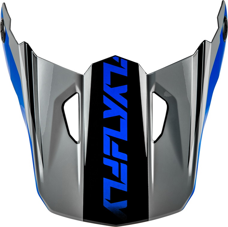 Fly Racing - Kinetic Crest Helmet Visor Grey/black/blue Md/lg - 73-8676VM