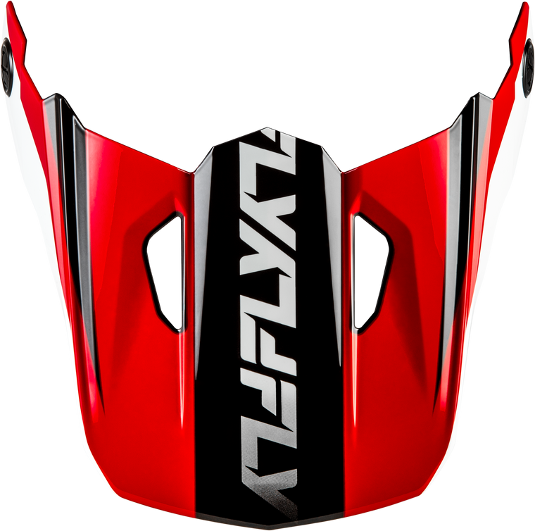 Fly Racing - Kinetic Crest Helmet Visor Red/black/white Md/lg - 73-8675VM