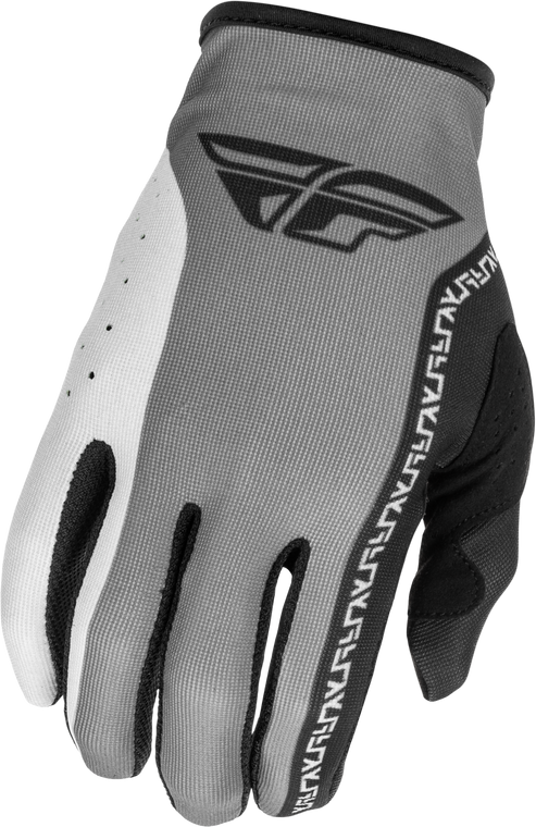 Fly Racing - Lite Gloves Grey/black Sm - 379-710S