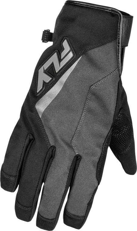 Fly Racing - Title Long Gloves Grey/black Sm - 371-0616S