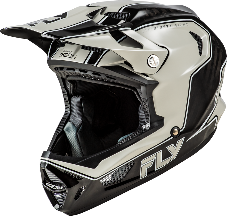 Fly Racing - Werx-r Flow Carbon Helmet Black Carbon/grey Xs - 73-9230XS