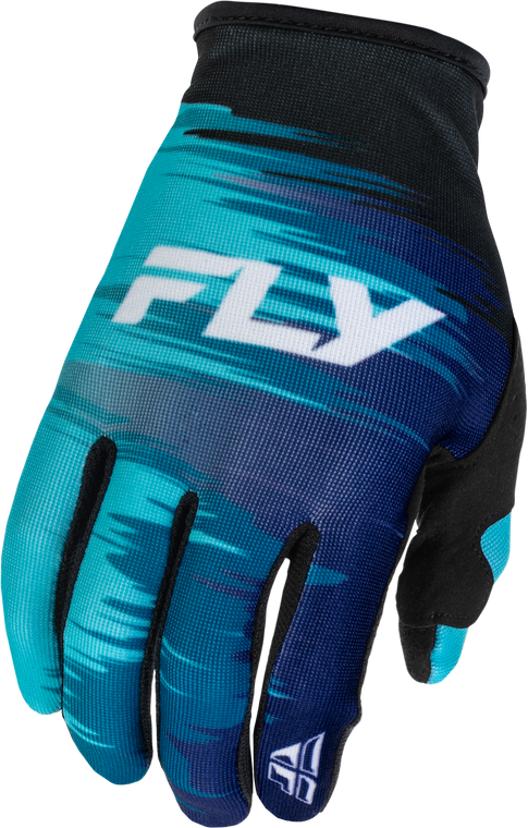 Fly Racing - Women's Lite Gloves Aqua/navy/white Lg - 379-611L