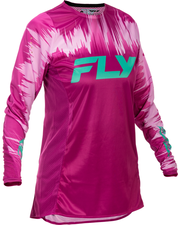 Fly Racing - Women's Lite Jersey Pink/turquoise Md - 379-622M
