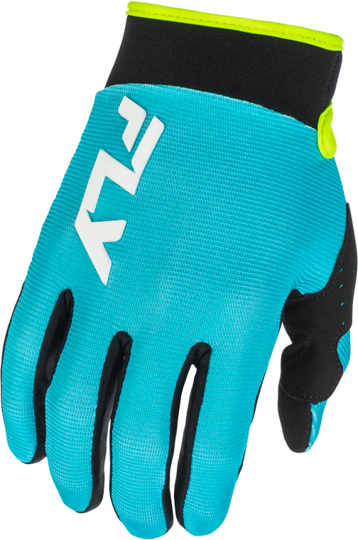 Fly Racing - Youth F-16 Gloves Aqua/black/white Yl - 379-913YL