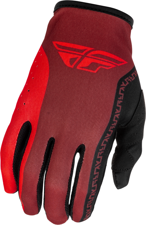 Fly Racing - Youth Lite Gloves Black/red Yl - 379-711YL