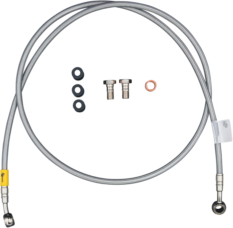 Gbrakes - Brake Line Front 1 Line Kit Stainless - FK003D959-1