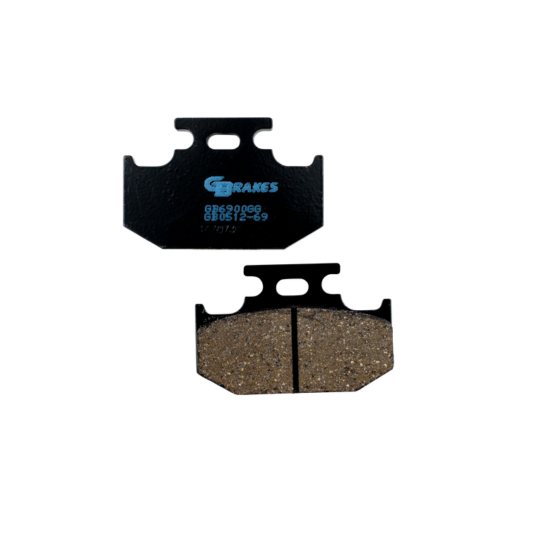 Gbrakes - Brake Pads Semi Metallic - GB0512-69