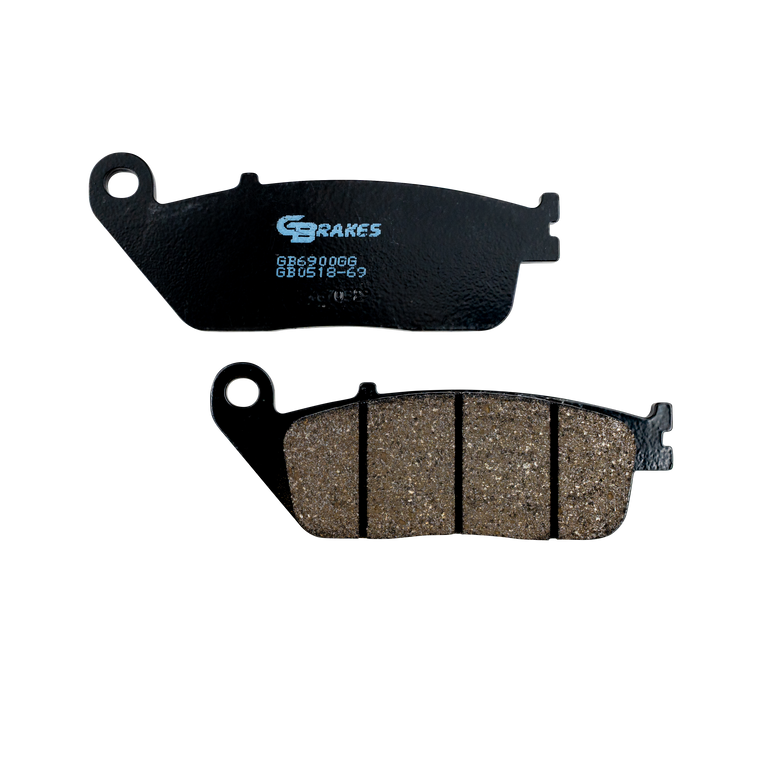 Gbrakes - Brake Pads Semi Metallic - GB0518-69