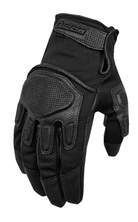 Icon - Punchup CE Gloves - Black - Medium - Punchup CE Gloves - 3301-4589